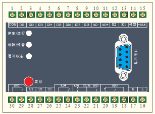 SJD550系列電動機保護(hù)控制器端子圖